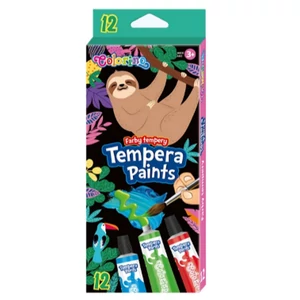 Tempera lajhár Wildkid tubusos 12ml 12szín