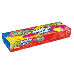 Temperakészlet Colorino tégelyes 12x20ml (2db NEON colour)