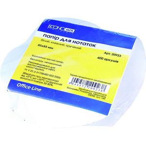 Tépőtömb 85x85mm Economix C 400lap ragasztott Spirál csavart jegyzet Papiron