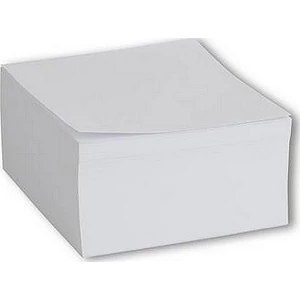 Tépőtömb 9x9x5cm fehér ragasztott, 300lapos