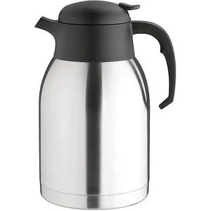 Termosz 1,5 l rozsdamentes acél műanyag fej fekete