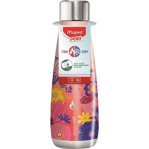 Termosz 500ml Maped Picnik duplafalú, rozsdamentes acél Concept Adult, virágmintás