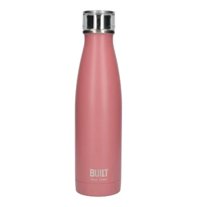 Kulacs termosz duplafalú (24h hideg,6h meleg) rozsdamentes acél 483ml,Pink,Built
