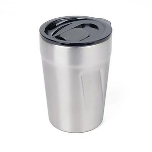 Termoszbögre 300ml rozsdamentes acé TROIKA Cup-uccino  ezüst