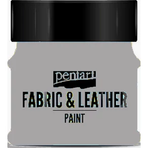 Textil és bőrfesték 50ml Pentart ezüst 