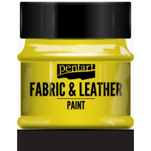 Textil és bőrfesték 50ml Pentart fekete 