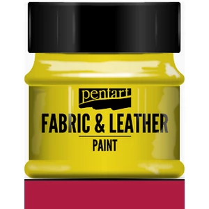 Textil és bőrfesték 50ml Pentart piros