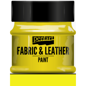 Textil és bőrfesték 50ml Pentart sárga