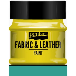 Textil és bőrfesték 50ml Pentart türkizzöld 