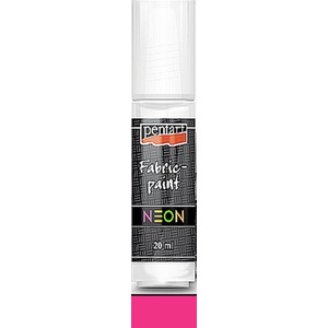 Textilfesték 20ml Pentart neonpink