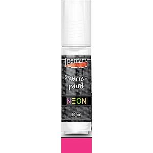 Textilfesték 20ml Pentart neonpink