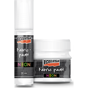 Textilfesték 20ml Pentart neonsárga