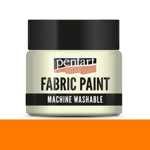 Textilfesték 30ml Pentart sötétben világító narancs