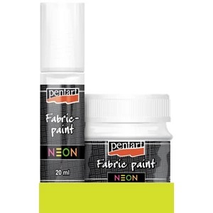 Textilfesték 50ml Pentart neon sárga 