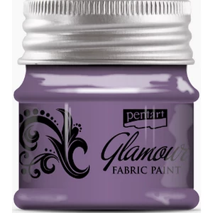 Textilfesték glamour 50ml Pentart 50ml lilaezüst