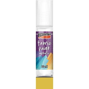Textilfesték metál 20ml Pentart arany