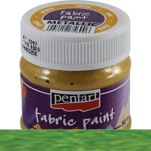 Textilfesték metál 50ml Pentart zöld