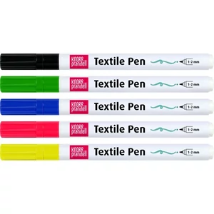 Textilfilc BRUNNEN 5db-os BASIC  (1-2mm) kerekített végű  21924409