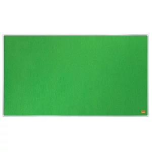 Textiltábla széles képarány 70 /155x87cm alumínium keret NOBO Impression Pro zöld