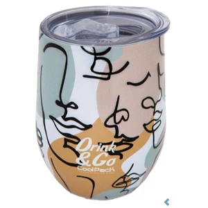 Thermo pohár Art Deco 350ml , rozsdamentes acél,duplafalú