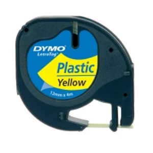 Feliratozó szalag Dymo 12x4m DYMO S0721570 sárga-fekete Feliratozógéphez szalagok
