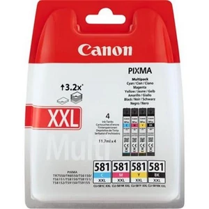 Tintapatron Canon CBCLI581XXLM4 Multipack 46, 8ml Canon B+C+M+Y