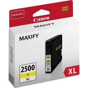 Tintapatron Canon PGI-2500YXL színes, sárga, 19, 3ml Maxify MB5350 géphez