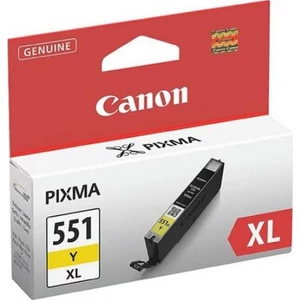 Tintapatron Canon Pixma CLI551XL Yellow/sárga 695oldal Canon