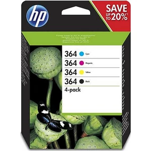 Tintapatron HP 364 multipack Photosmart C5380, C6380, D5460 b+c+m+y, 250+3*300 oldal
