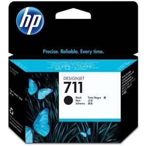 Tintapatron HP CZ133A No.711 fekete, DesignJet T120, T520 nyomtatókho 80ml eredeti HP tintapatron