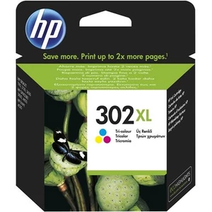 Tintapatron HP F6U67AE színes, 302XL színes, 8ml DeskJet 2130 géphez