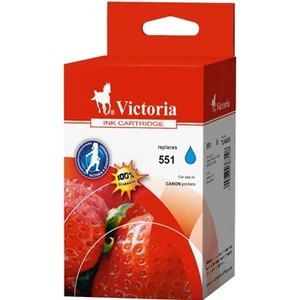 Tintapatron Victoria 551 színes, kék, 11ml Pixma iP7250, MG5450, MG6350 géphez