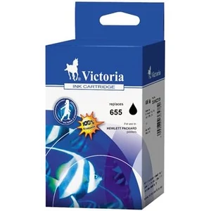 Tintapatron Victoria 655 fekete, 18ml Deskjet Ink Advantage 3520 sor géphez