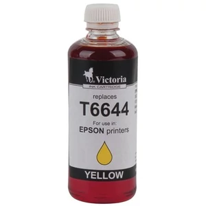 Tintapatron Victoria T6644 sárga, 100ml L100, 200mfp géphez
