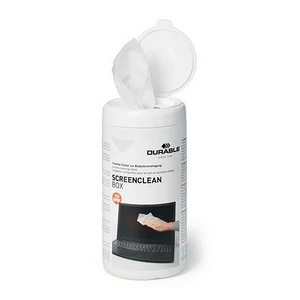 Tisztítókendő képernyőhöz DURABLE SCREENCLEAN BOX 100 