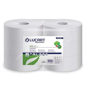 Toalettpapír 2 2 rétegű nagytekercses 240 m 26cm átmérő LUCART Eco 26 J fehér