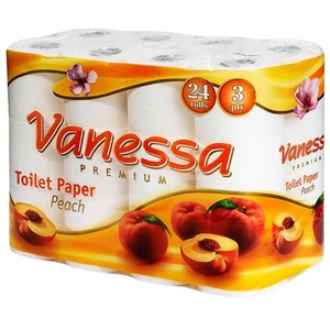 Toalettpapír 3rétegű 24 tekercses Vanessa KHHVP029