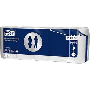 Toalettpapír T4 rendszer 3 2 rétegű 12,5cm átmérő Advanced TORK Soft fehér