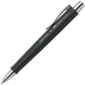 Faber-Castell golyóstoll POLY BALL -M- fekete 241199