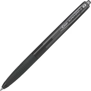 Toll golyós 0,22 Pilot Super Grip G nyomógombos fekete Írószerek PILOT BPGG-8R-F-B