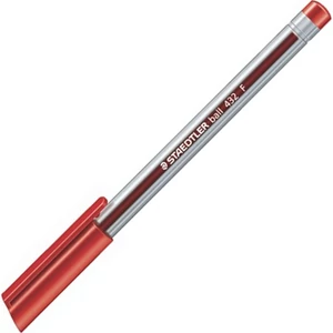 Toll golyós 0,3 Staedtler Ball kupakos piros Írószerek STAEDTLER 432 F-2