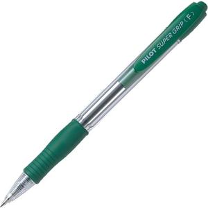 Toll golyós 0,27 Pilot Super Grip nyomógombos zöld Írószerek PILOT BPGP-10R-F-G