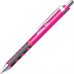 Toll Rotring Tikky nyomógombos golyóstoll neon pink