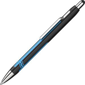 Toll golyós 0,7 Schneider Epsilon fekete-kék tolltest nyomógombos Írószerek SCHNEIDER 138601