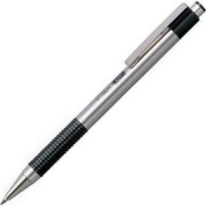 Toll Zebra F-301 0,7mm fekete tolltest/kék színű tinta nyomógombos golyóstoll Tollbetét: F-07