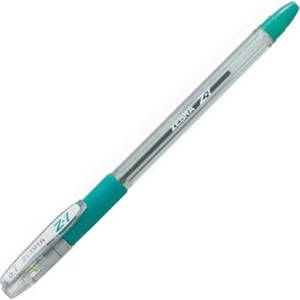 Toll Zebra Z-1 zöld kupakos golyóstoll 0,7mm 