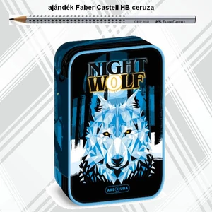 Ars Una tolltartó többszintes Nightwolf Farkas üres 23 54953871 nagymérfüzetű írószertartókkal