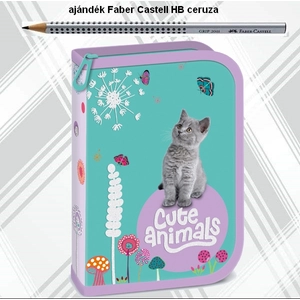 Tolltartó Ars Una töltött 24' Cute Animals-kitten (5368)prémium ceruzá cica