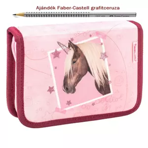 Tolltartó Belmil kihajtható 21 Classy My Sweet Horse-Lovas 335-72 Pencil Case 14x20,5x3,5cm