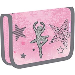 Tolltartó Belmil kihajtható Cube Pink Ballerina-Balerínás 335-72 Pencil Case 14x20,5x3,5cm